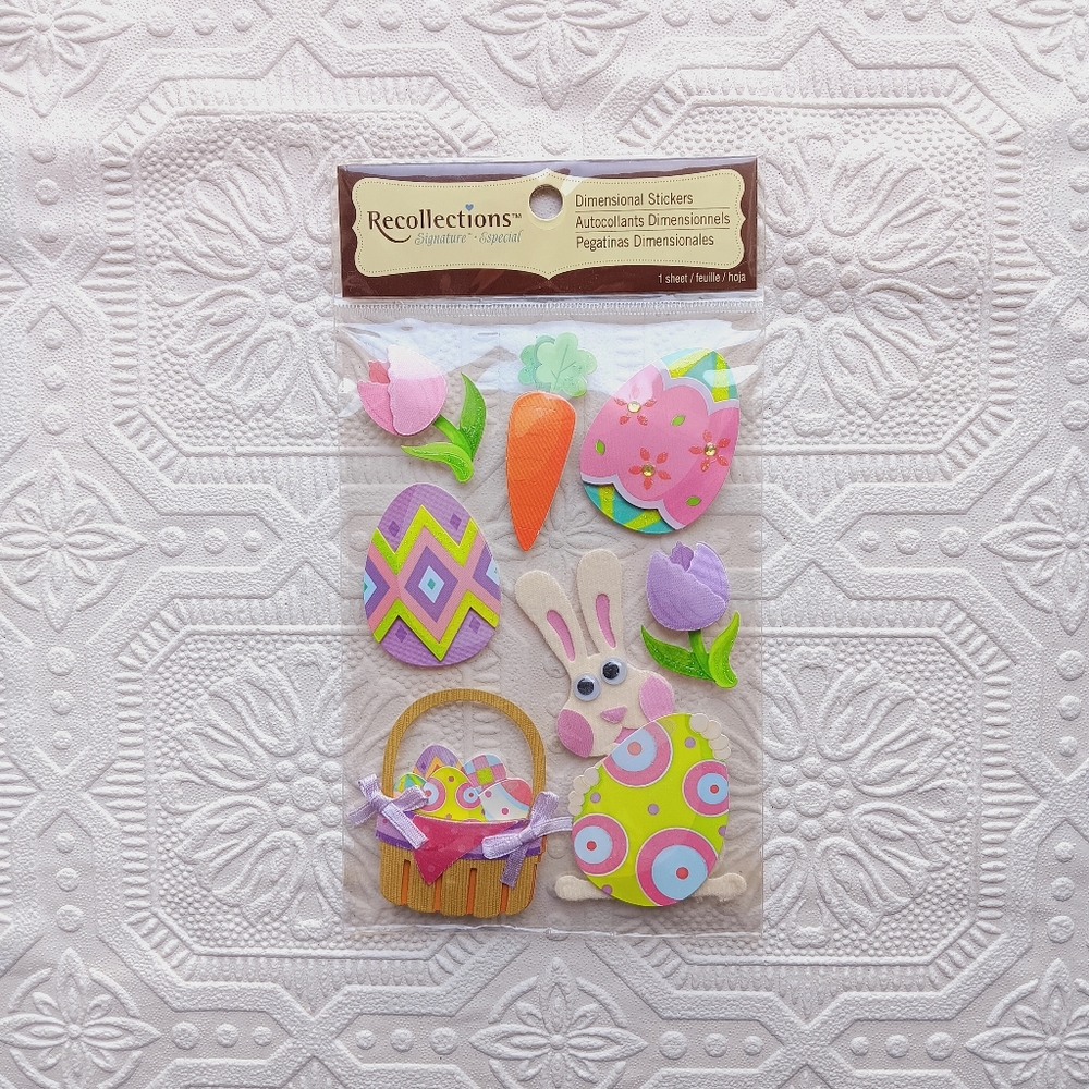 Recollections Easter Dimensional Stickers
